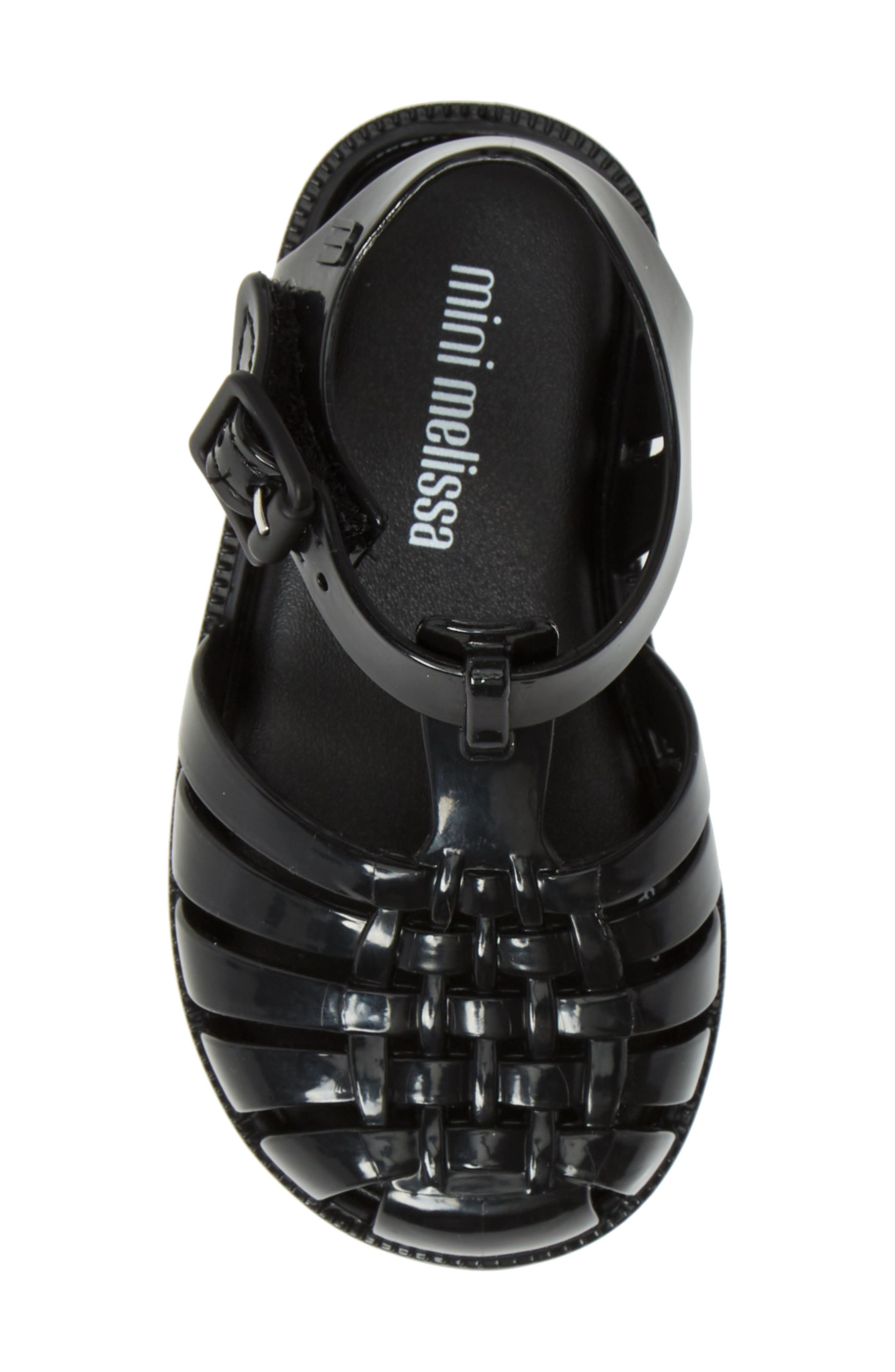Mini Melissa Possession Jelly Sandal, Alternate, color, Black