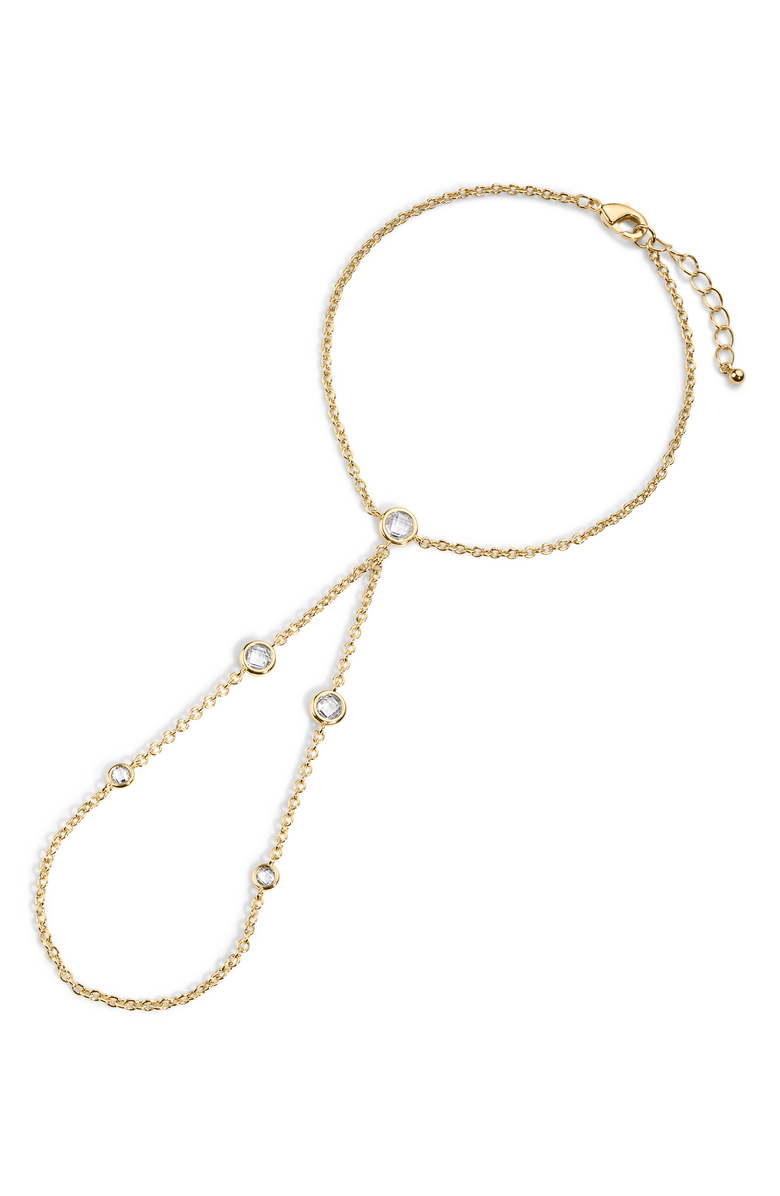 Electric Picks Dreamy Hand Chain Bracelet, Main, color, Yellow Gold