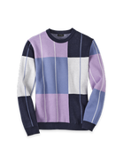 Paul Fredrick Cotton Crewneck Sweater Long Sleeve