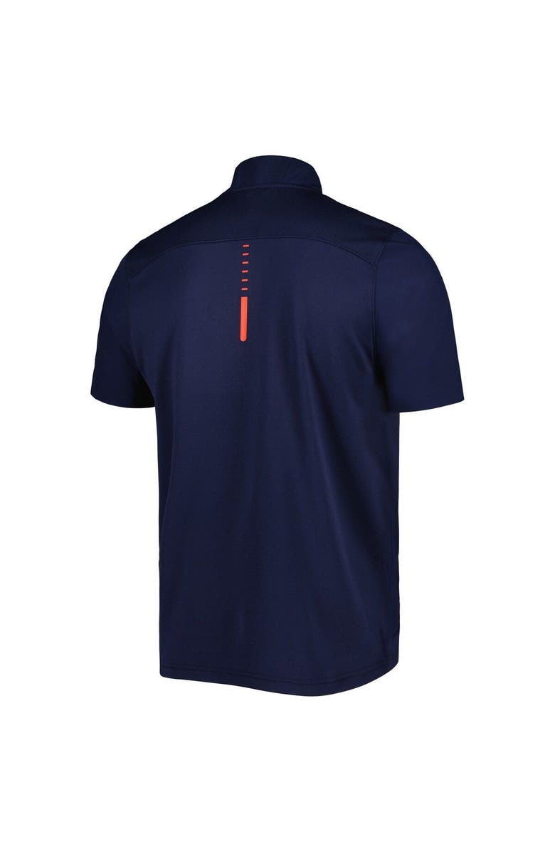 Under Armour Men's Under Armour Navy Auburn Tigers Motivate 2.0 Half-Zip Jacket, Alternate, color, Navy