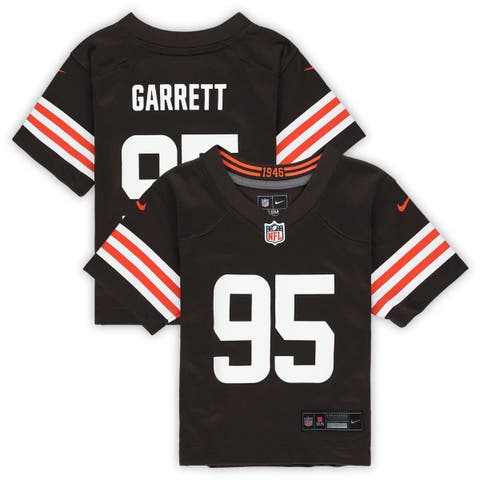 Infant Nike Myles Garrett Brown Cleveland Browns Team  Player Game Jersey
