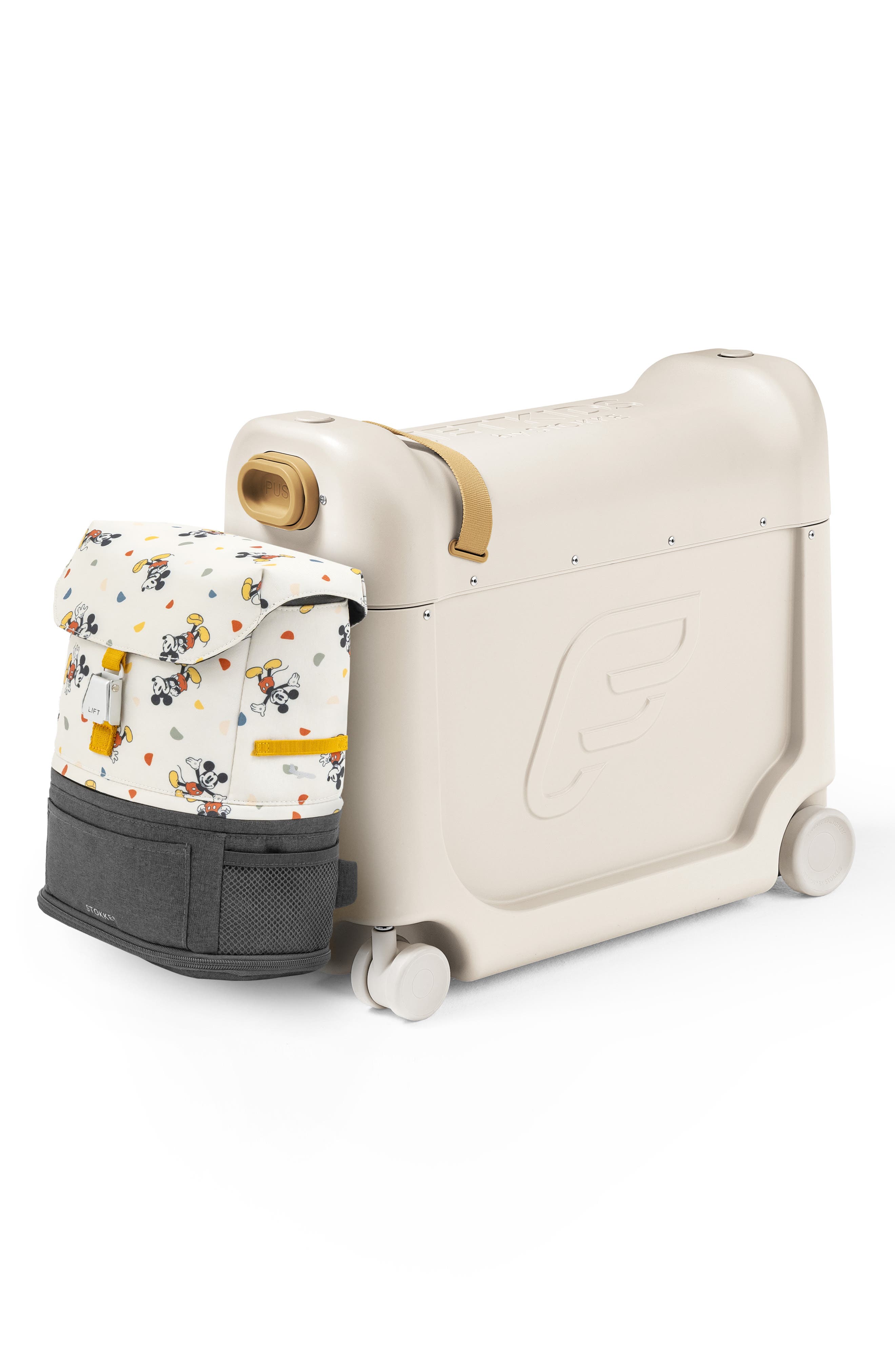 Stokke x Disney Mickey Mouse Jetkids by Stokke Crew Expandable Backpack, Alternate, color, 