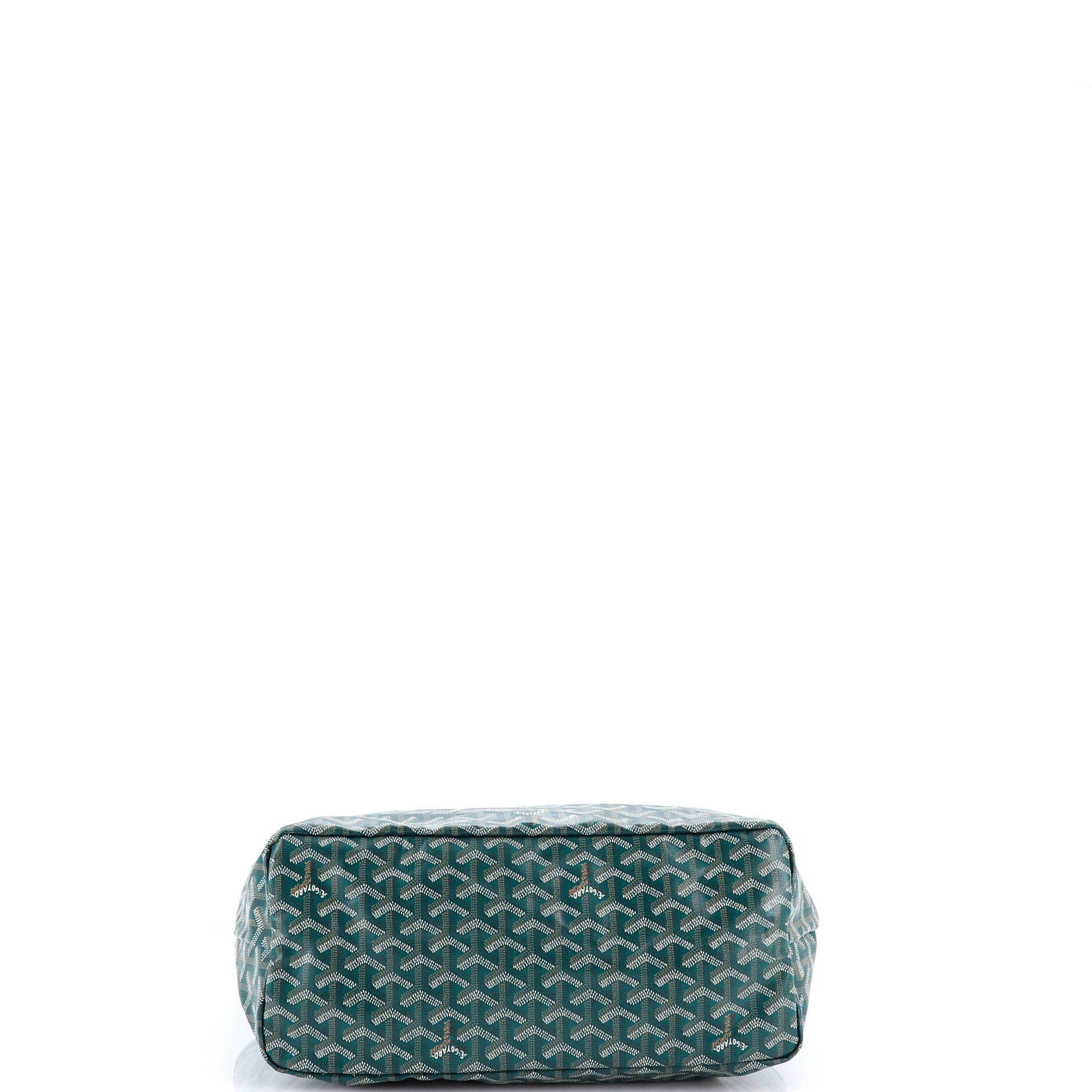 Pre-Owned Goyard Saint Louis Tote Coated Canvas PM, Alternate, color, Green