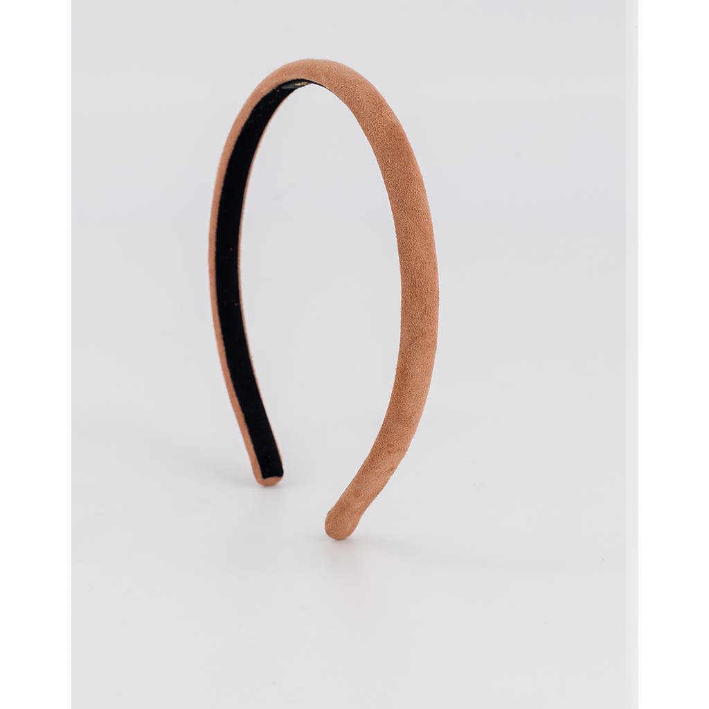 Alexandre De Paris Suede Headband
