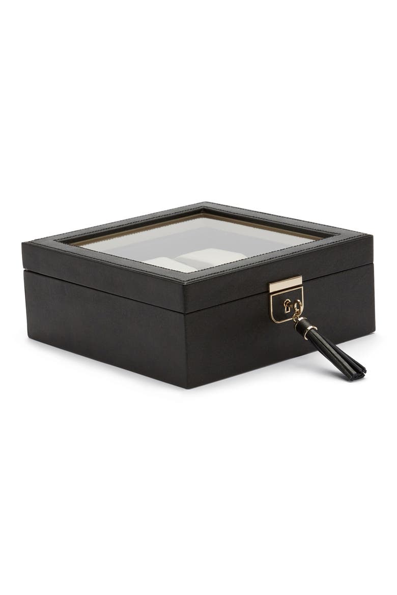 Palermo 6 PC Watch Box, Alternate, color, BLACK