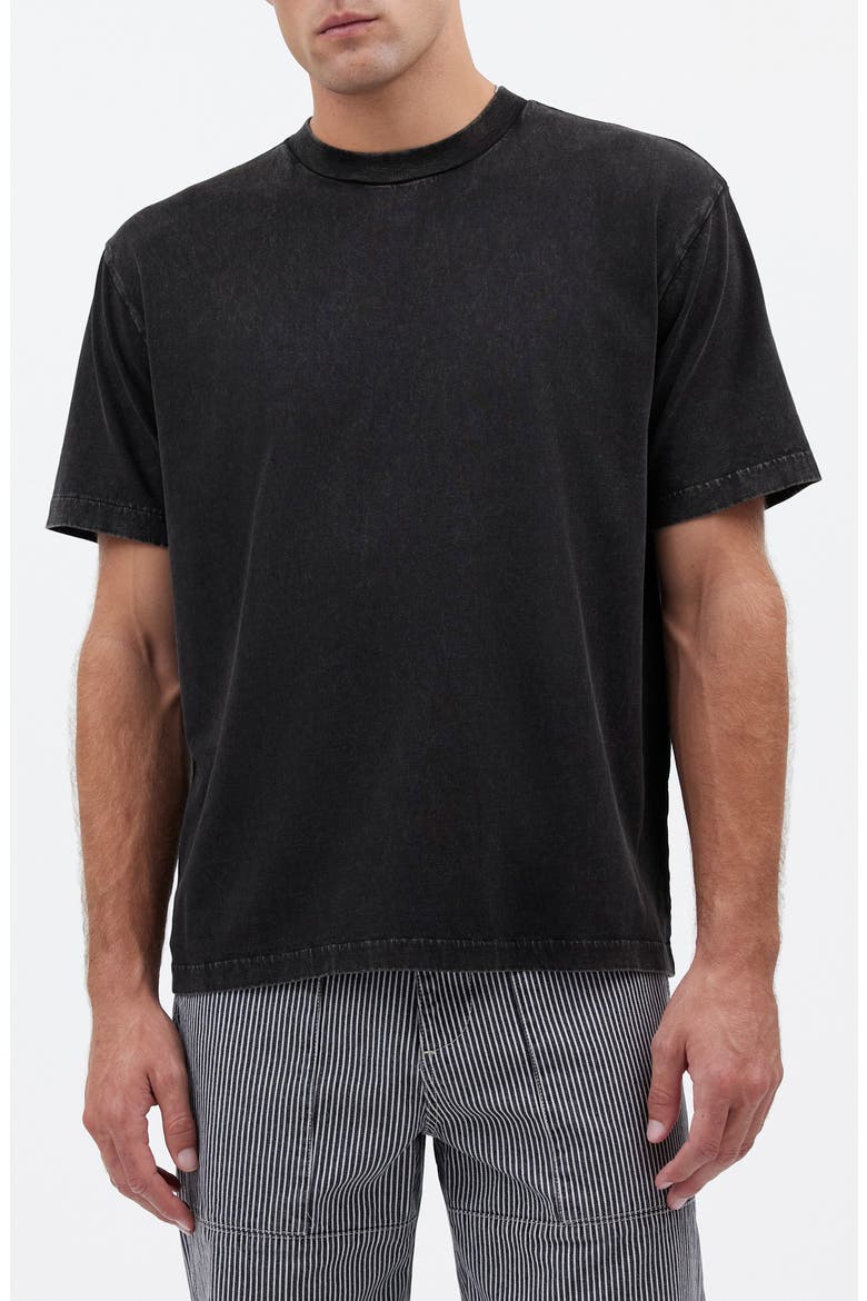 The Vintage T-Shirt, Main, color, ALMOST BLACK