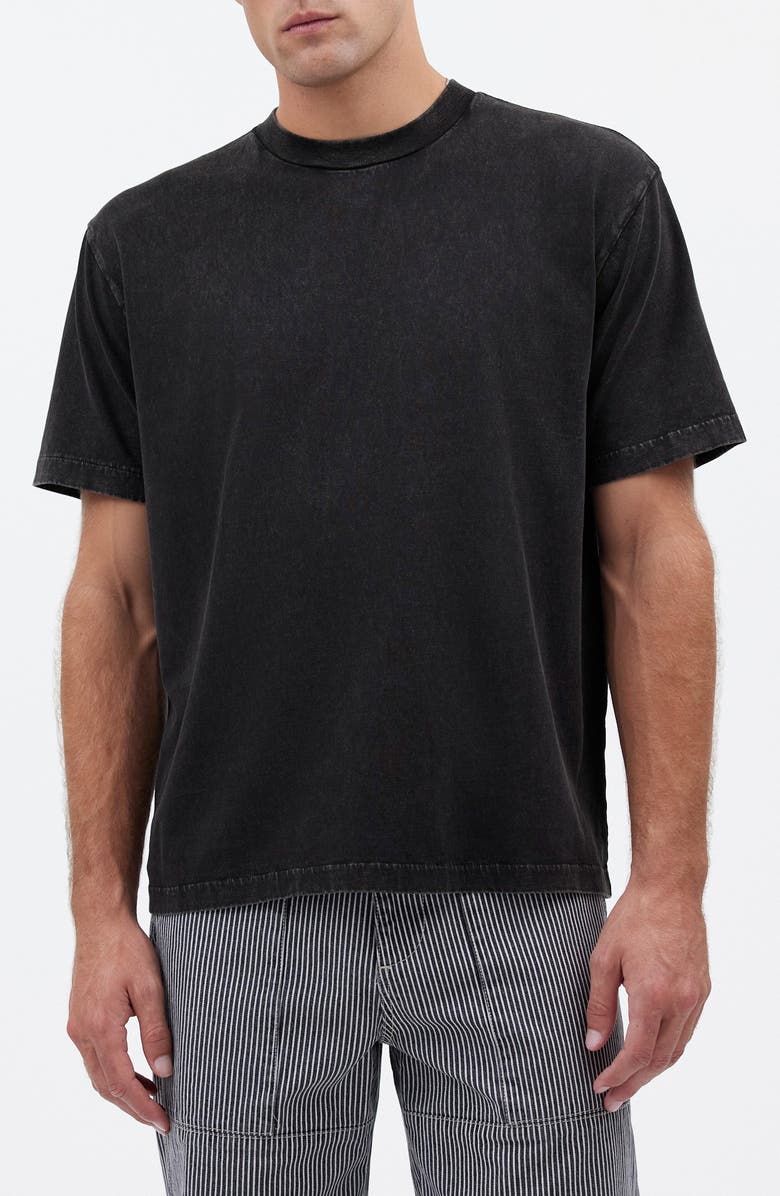 Madewell The Vintage T-Shirt, Main, color, Almost Black