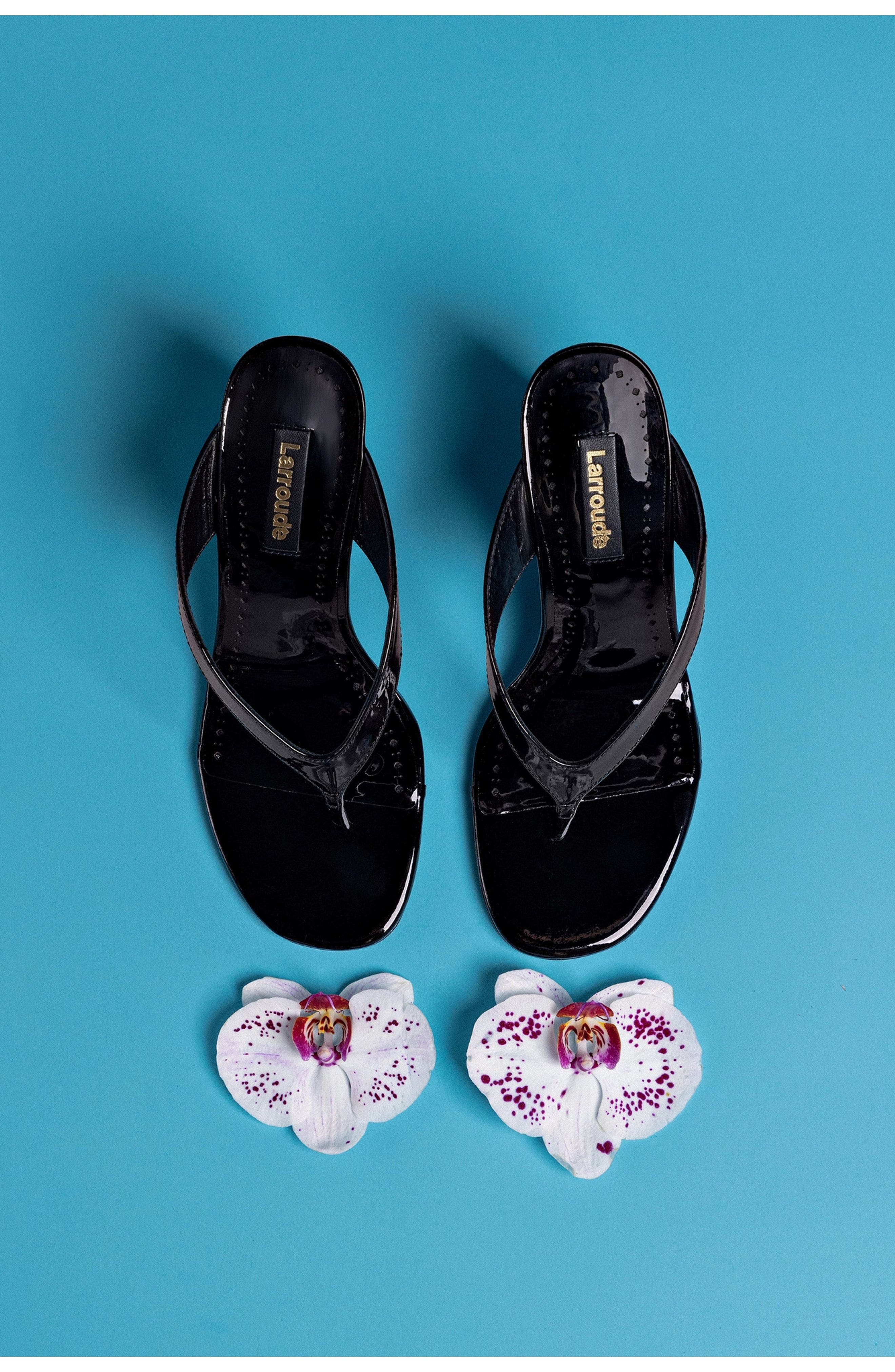 Larroudé Gaia Wedge Sandal, Alternate, color, 