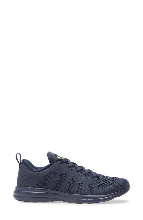 Apl Athletic Propulsion Labs Apl Techloom Pro Knit Running Shoe In Blue