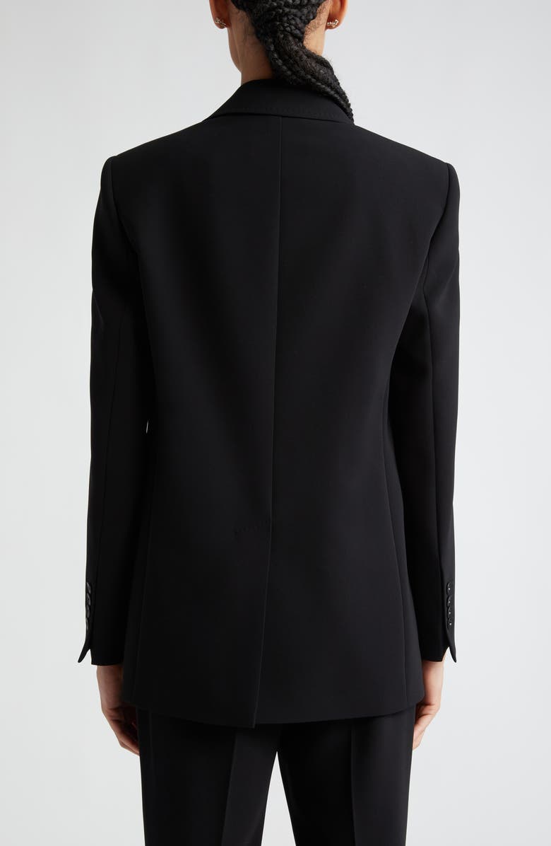 Max Mara Studio Terni Single Breasted Crepe Blazer, Alternate, color, 