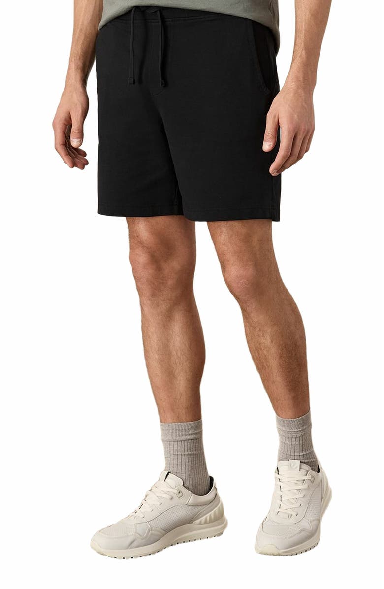 Pact Organic Cotton Stash French Terry Short, Alternate, color, Black