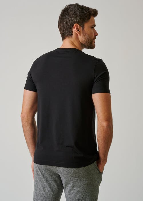 Leisure Lab Everyday T-shirt In Matte Black