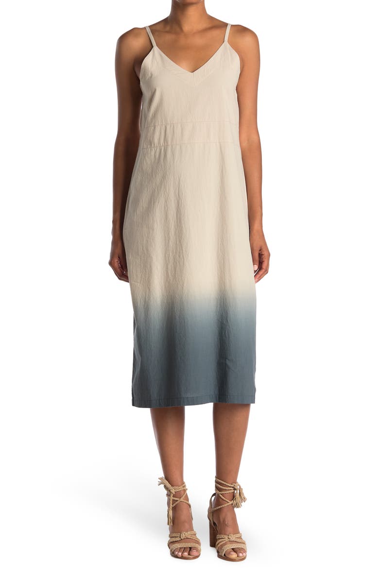 STITCHDROP Dip Dyed Midi Dress, Main, color,