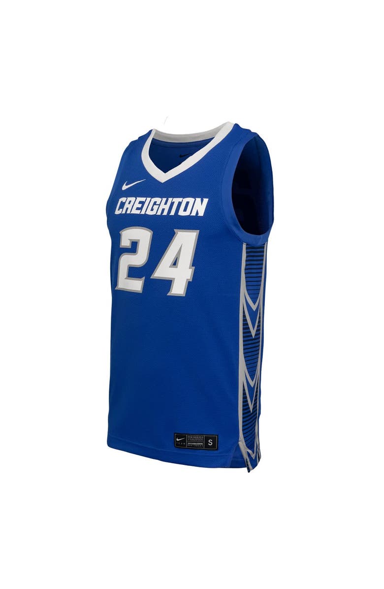 Nike Men's Nike  Blue Creighton Bluejays  Replica Basketball Jersey, Alternate, color, Blue