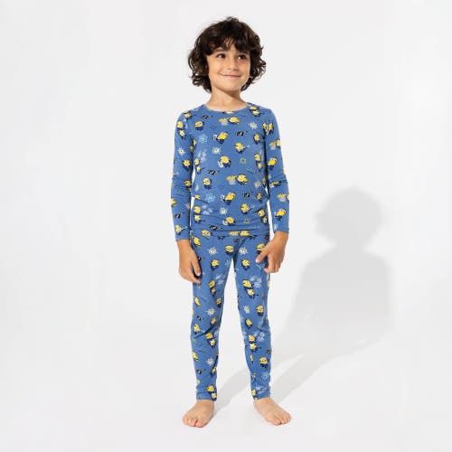 Bellabu Bear Kids' Minions Avl Set Of 2 Piece Pajamas In Minions Avl