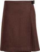 Johnstons of Elgin x Le Kilt Glen Plaid Wool & Cashmere Kilt