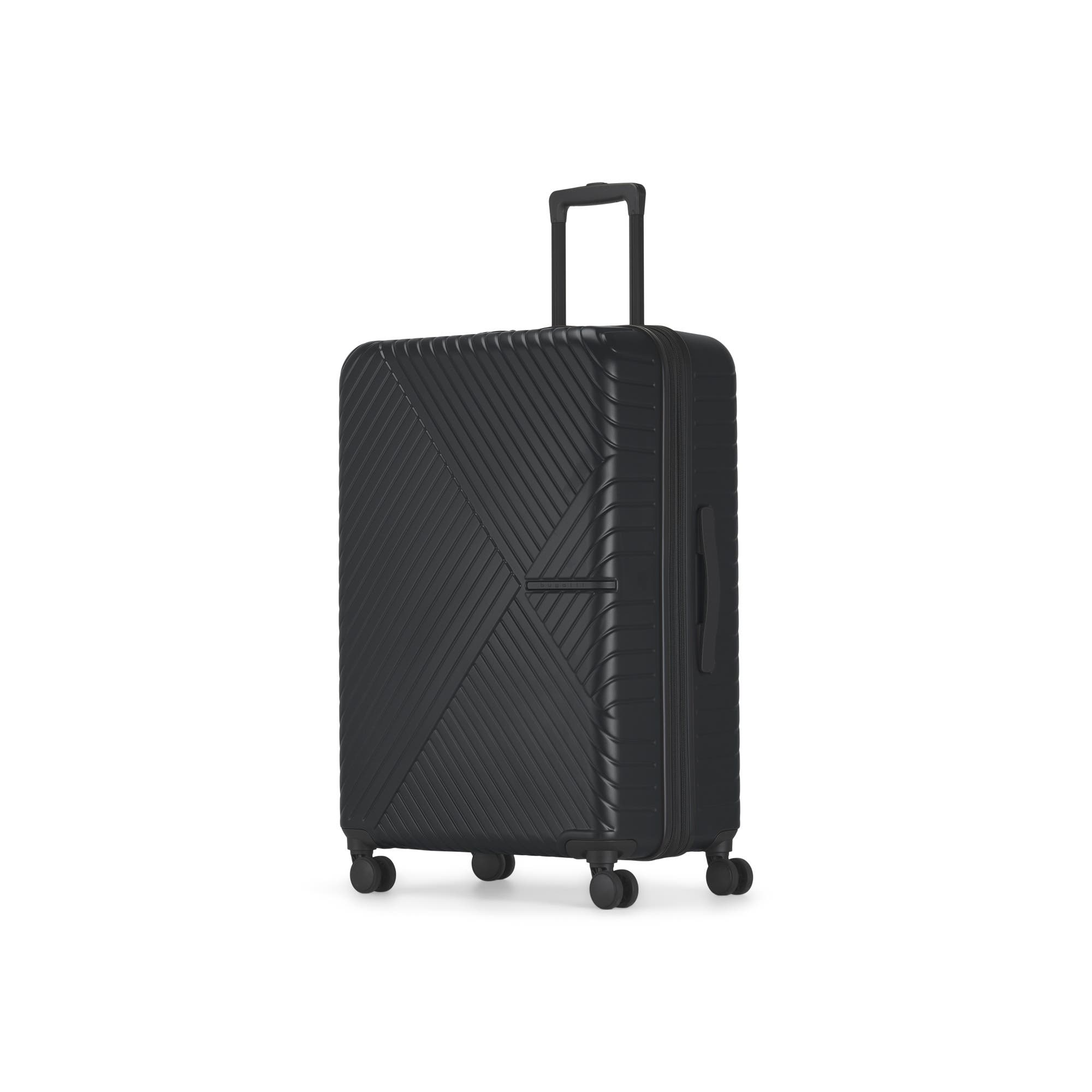bugatti Berlin Hardside Large Luggage with Expansion, Alternate, color, Charcoal