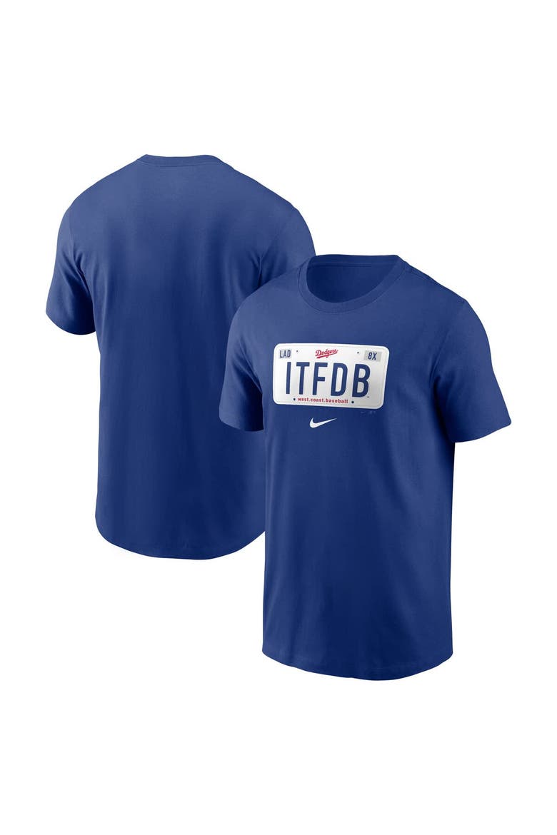 Men's Nike Royal Los Angeles Dodgers Local Hometown T-Shirt, Alternate, color, Royal