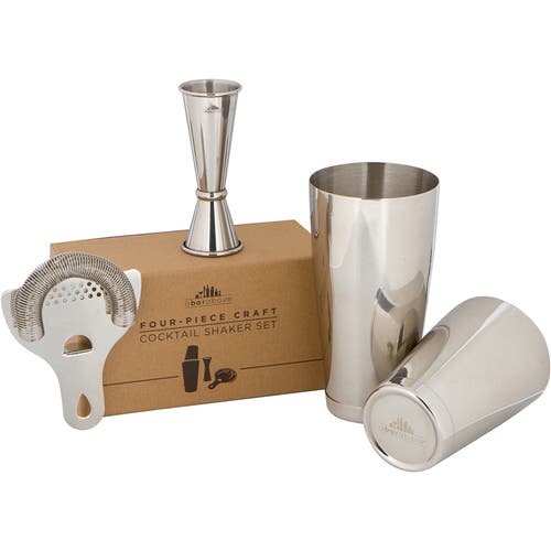 A Bar Above 4-piece Craft Bar Set, Stainless Steel In Stainless Steel