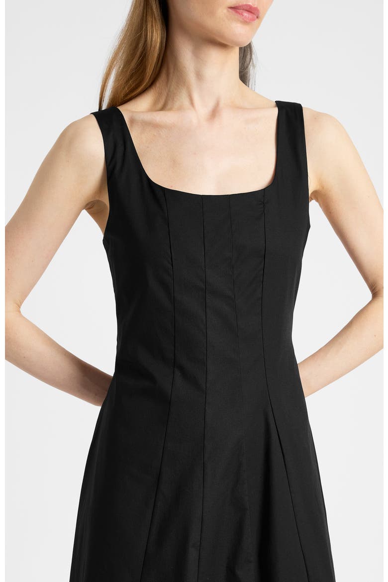 Pagina Sleeveless Maxi Dress, Alternate, color, Black