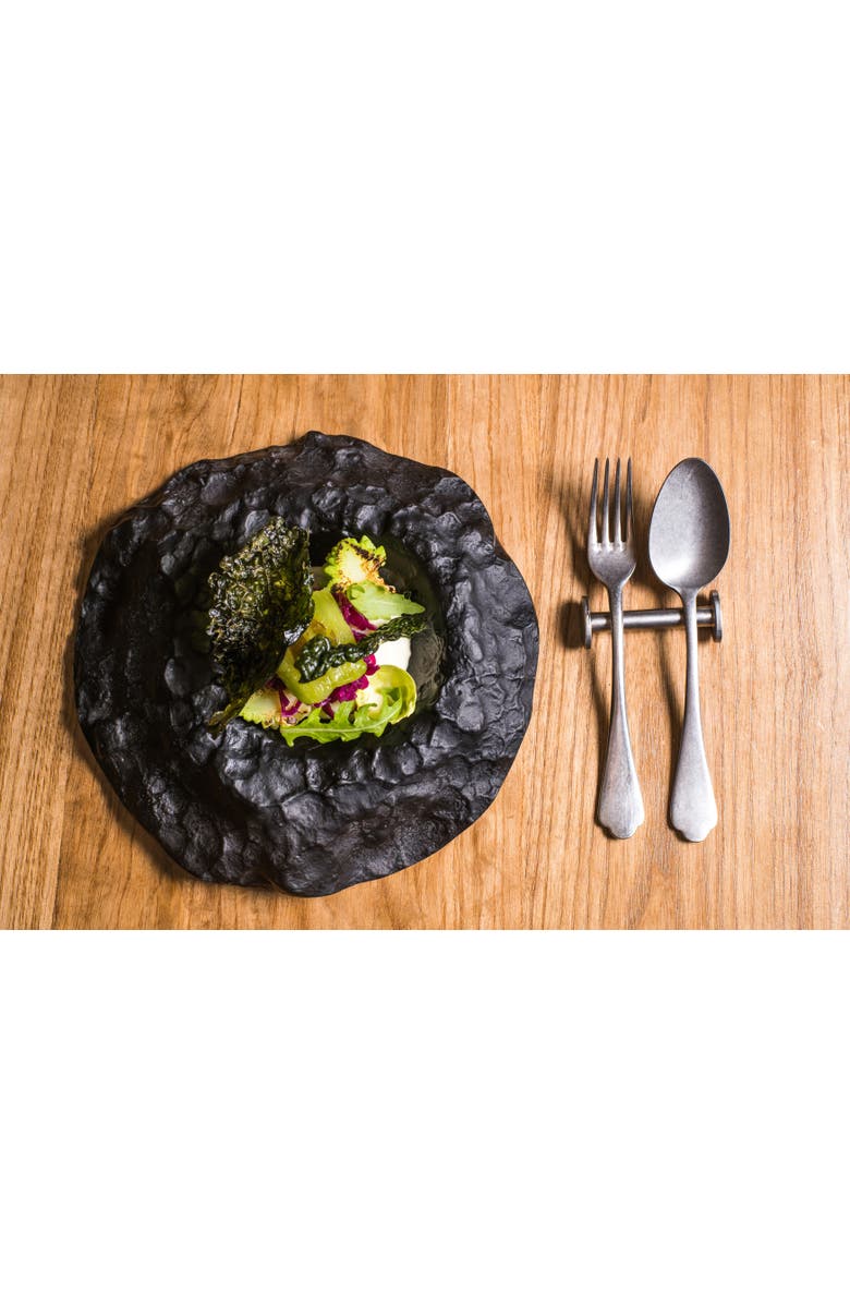 Mepra Dolce Vita Serving Set - 2 Pieces, Alternate, color, Pewter Silver