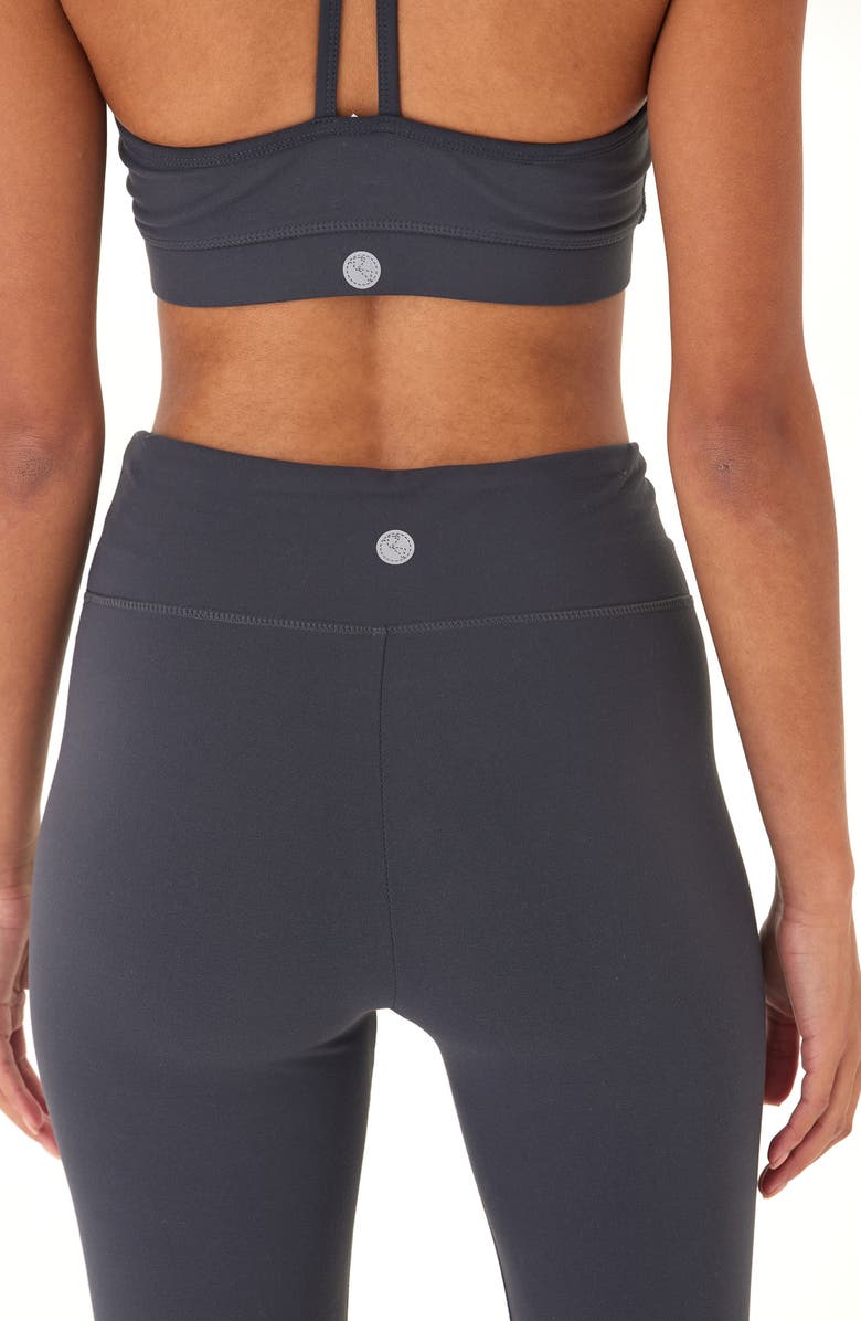 Threads 4 Thought Monica High Waist Crop Leggings, Alternate, color, Carbon