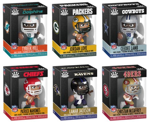 NFL Funko Minis Complete Set (6)
