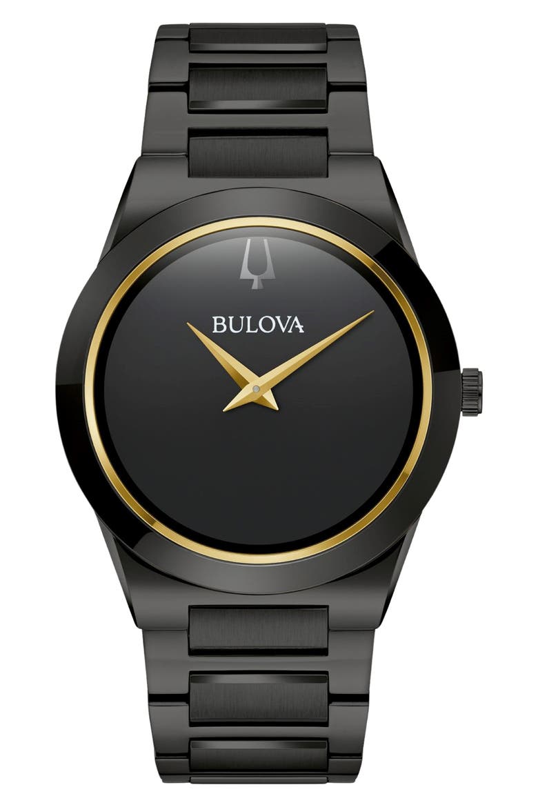 Modern Bracelet Watch, 41mm, Main, color, BLACK