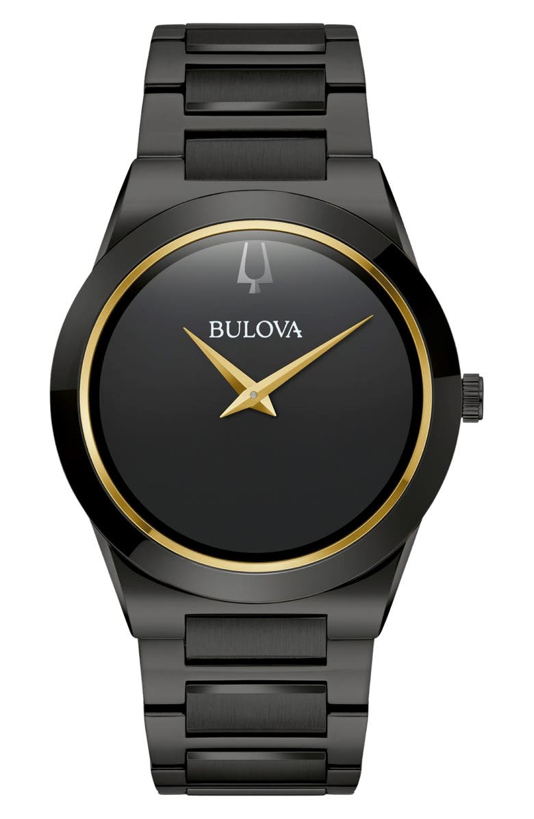 BULOVA Modern Bracelet Watch, 41mm, Main, color, Black