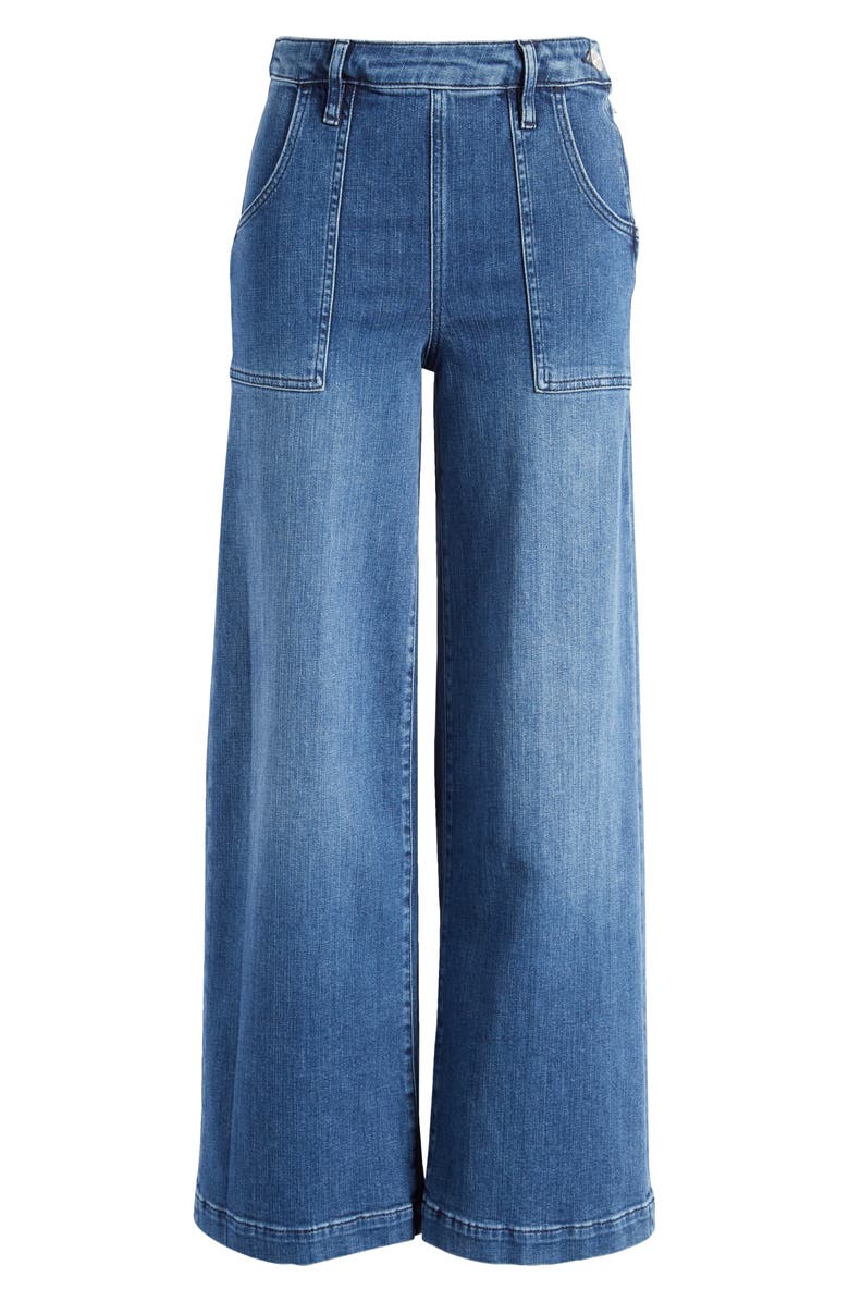 FRAME Francoise Wide Leg Jeans, Alternate, color, 
