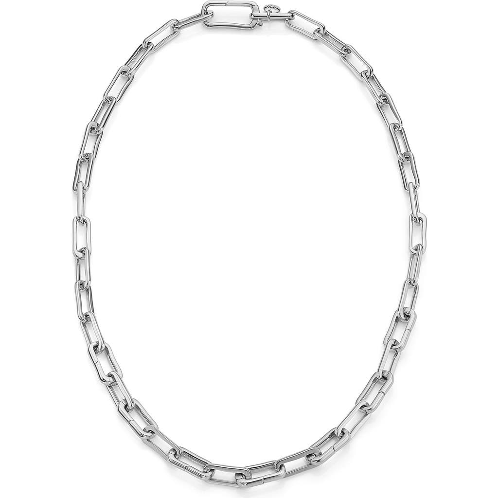 Monica Vinader Alta Capture Necklace in Silver  product