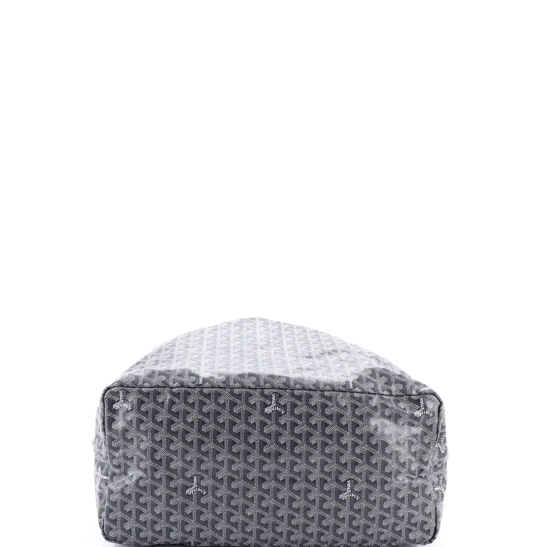 Pre-Owned Goyard Saint Louis Tote Coated Canvas GM, Alternate, color, Gray