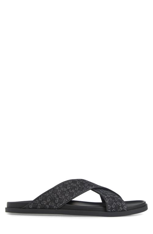 Givenchy Black G Plage Monogram 72 Pool Slides In Black