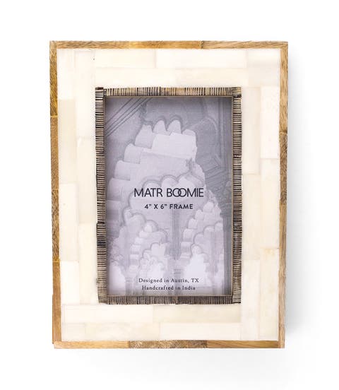 Janaka Picture Frame - Carved Bone and Horn