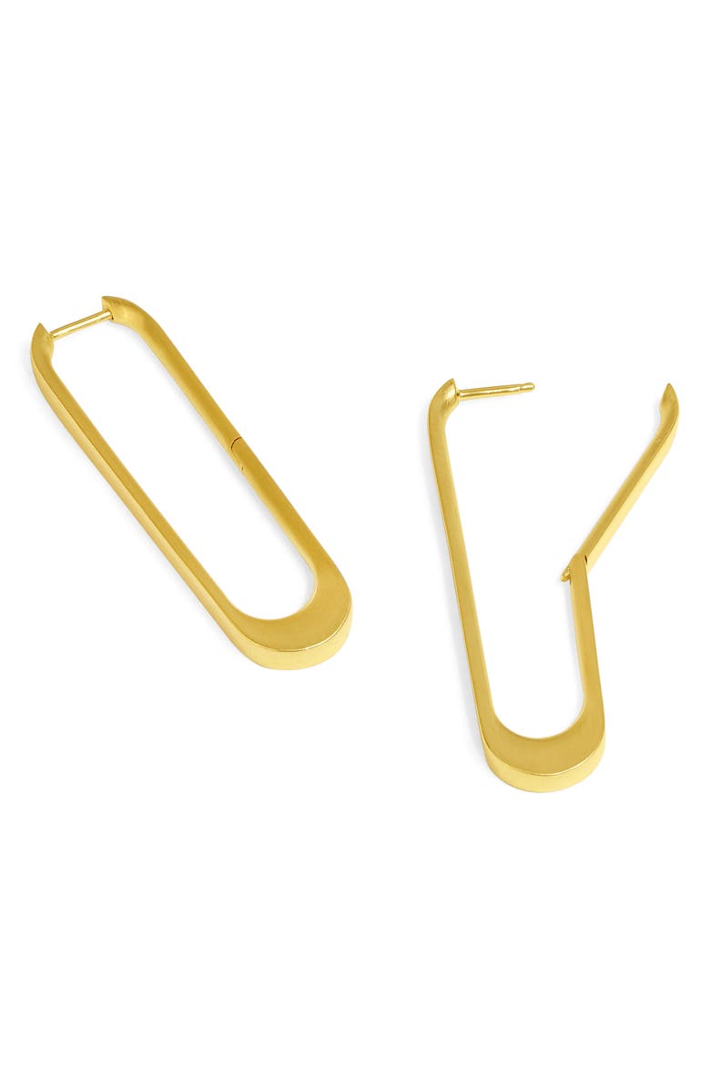 Dean Davidson Crosby Drop Hoop Earrings, Alternate, color, Yellow Gold