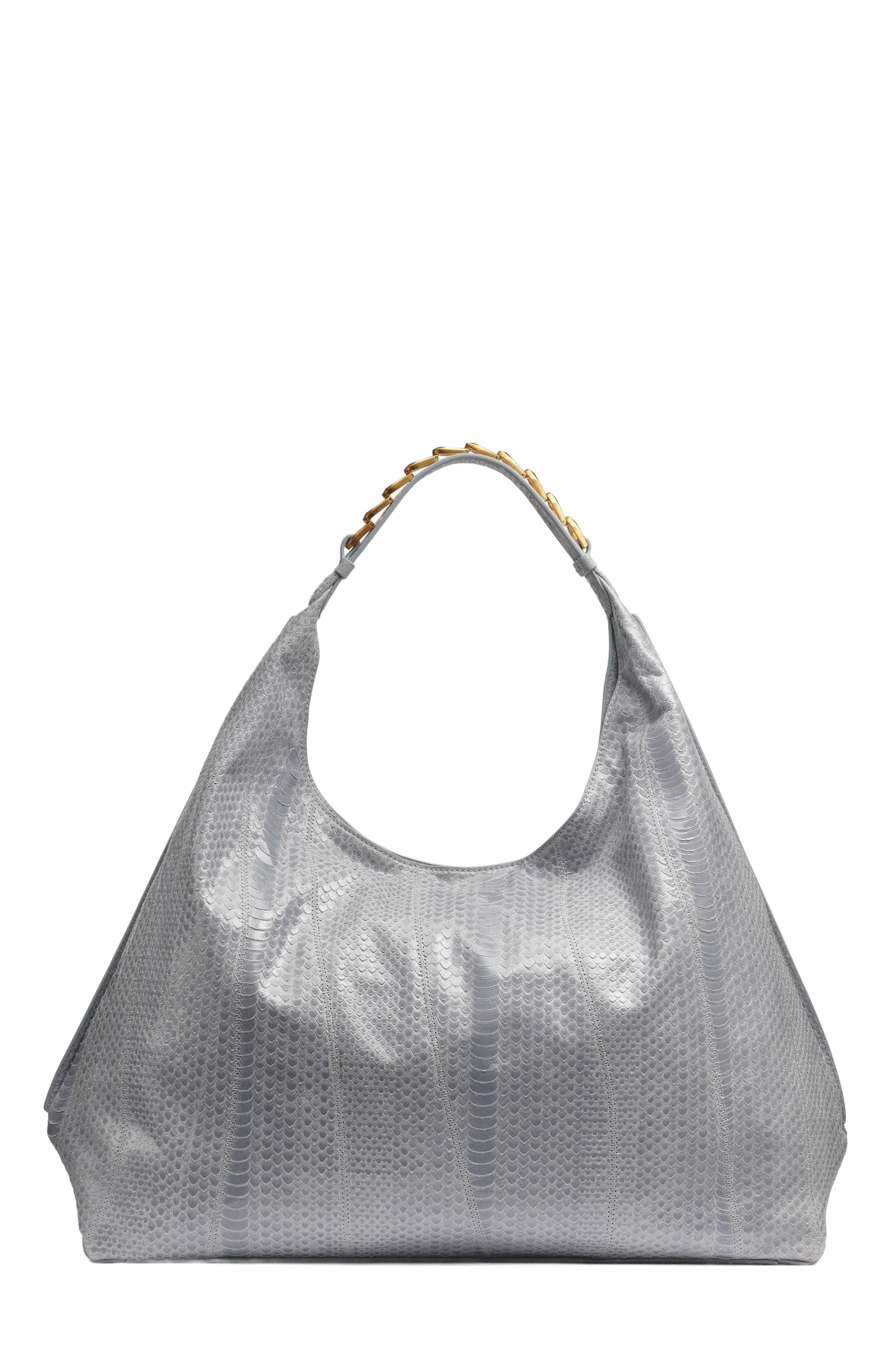 Donna Karan New York Bellmore Large Skipper Snake Hobo Bag, Alternate, color, 