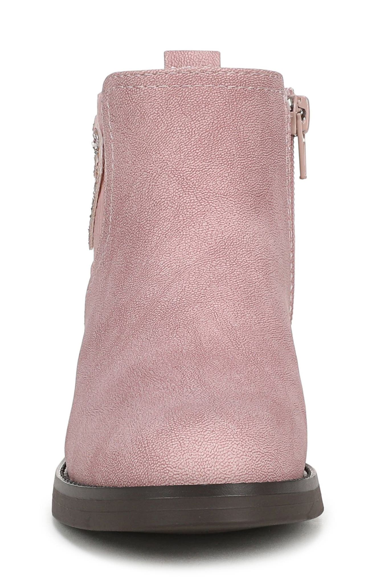 Kids' Zander-K Faux Leather Boot, Alternate, color, PINK
