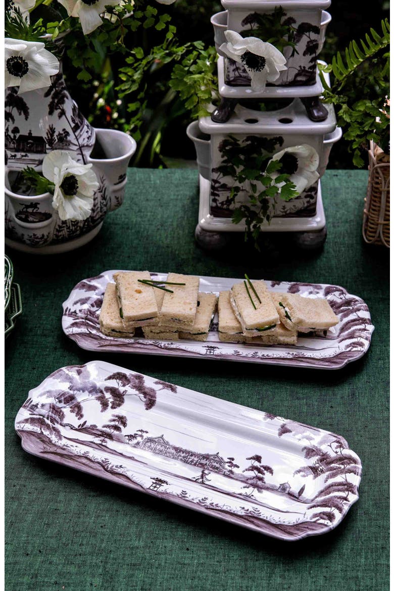 Country Estate Hostess Tray, Alternate, color, FLINT GREY