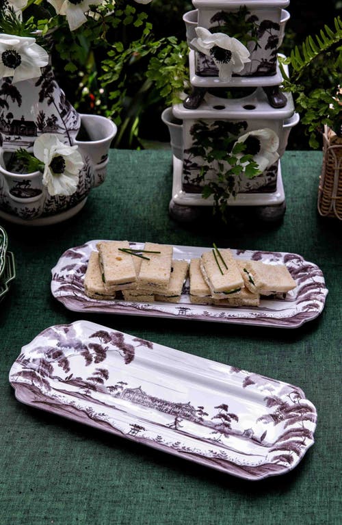 Juliska Country Estate Hostess Tray In Flint Grey