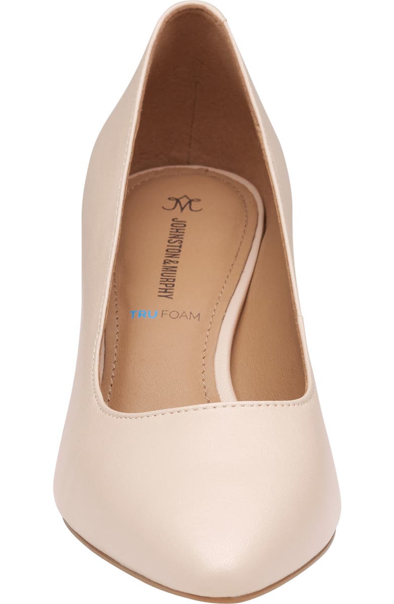 Johnston & Murphy Vicki Block Heel Pump, Alternate, color, Blush Glove