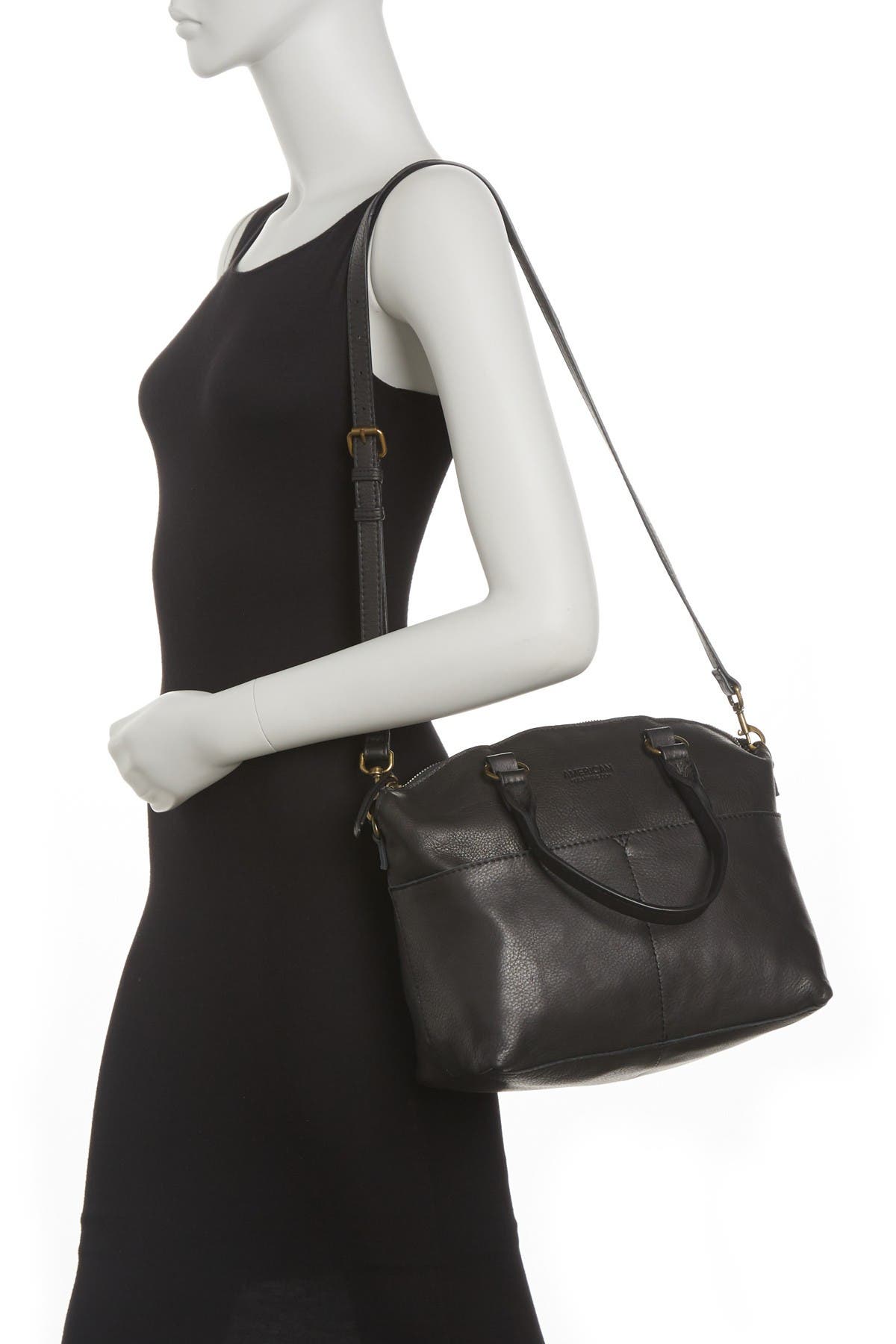 AMERICAN LEATHER CO. Carrie Dome Satchel