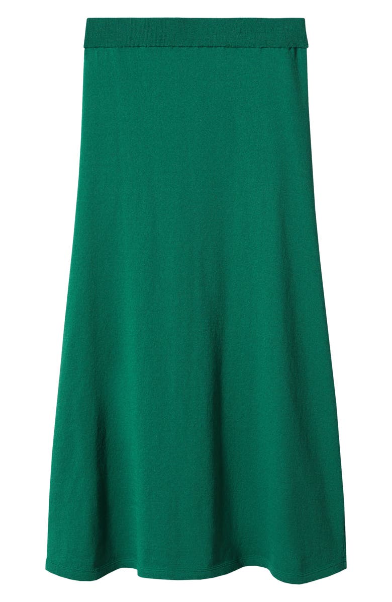 MANGO Knit Midi Skirt, Alternate, color,