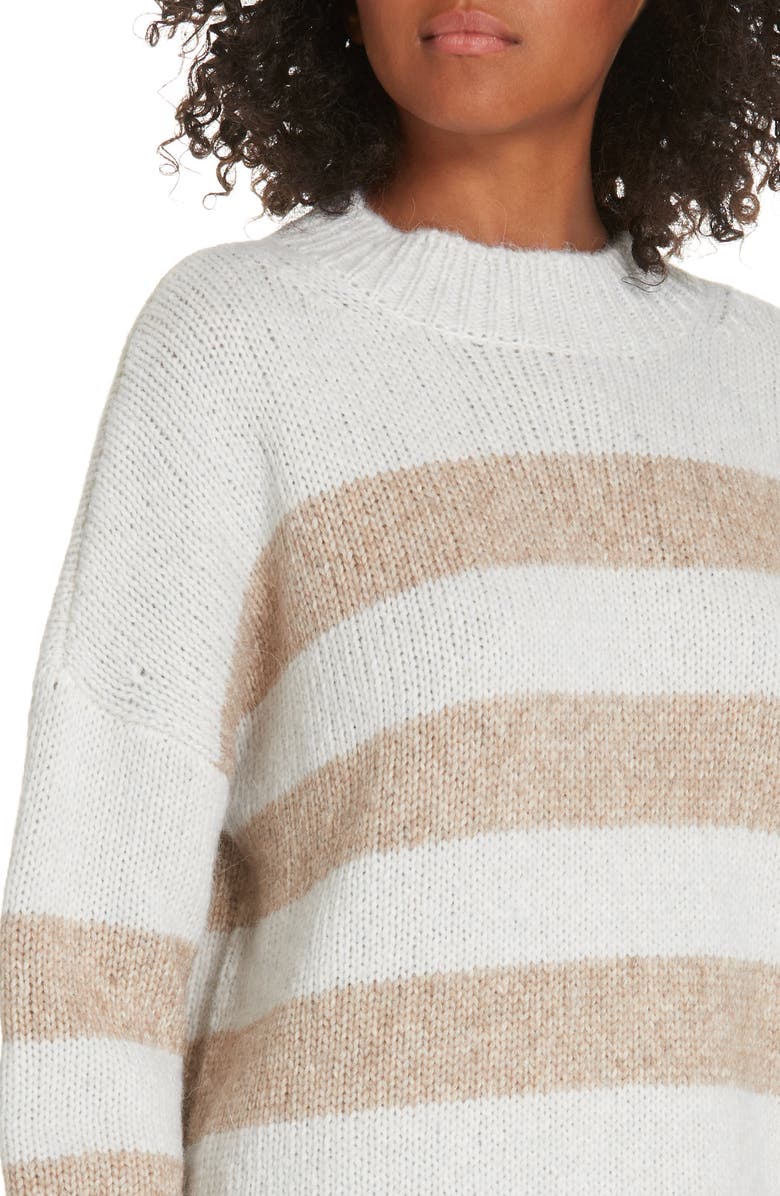 La Ligne Soft Bold Marin Sweater, Alternate, color, 