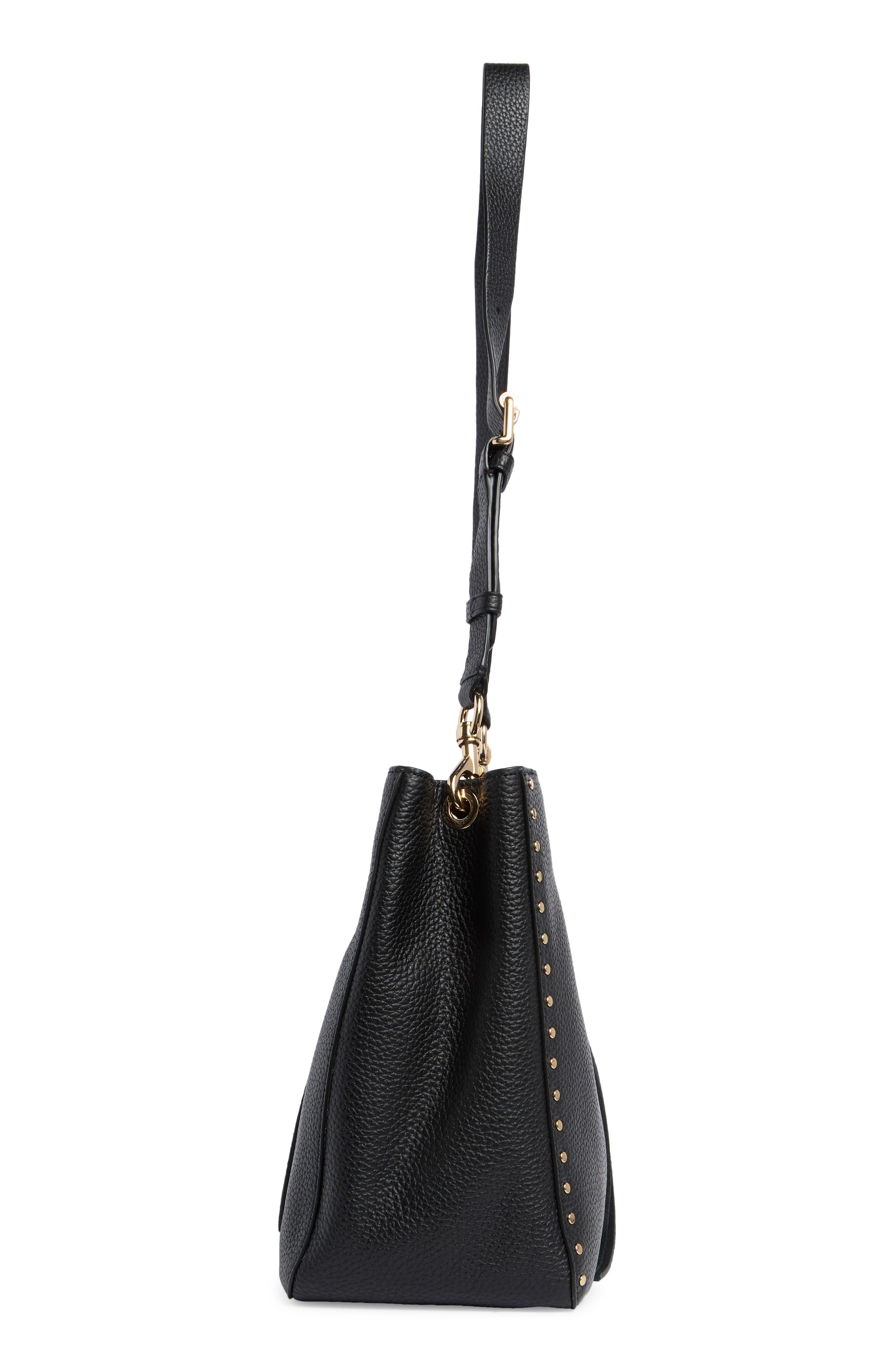 Rebecca Minkoff Darren Large Shoulder Bag, Alternate, color, Black