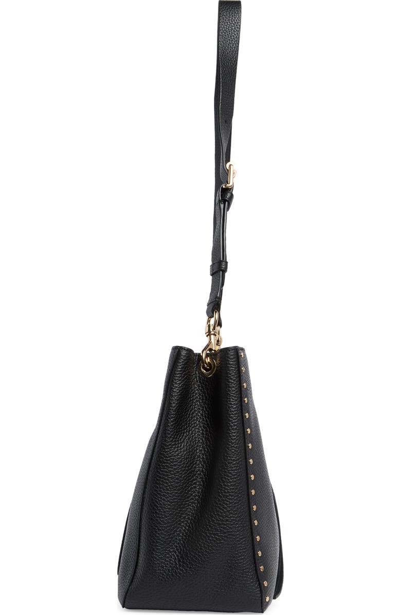 Rebecca Minkoff Darren Large Shoulder Bag, Alternate, color, Black