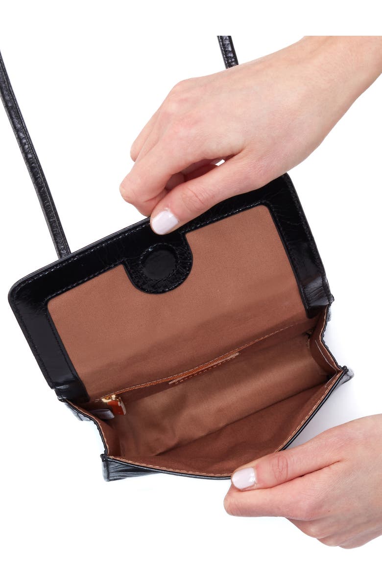 HOBO Jill Leather Wallet Crossbody Bag, Alternate, color,