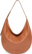 Thacker Oversize Wyatt Leather Hobo Bag