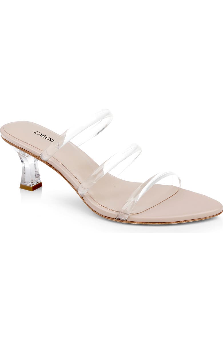 L'AGENCE Ludovica Slide Sandal, Main, color, Chai