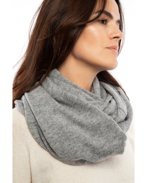 Maxi Pure Cashmere Infinity Scarf