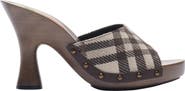 Burberry Check Potter Mules